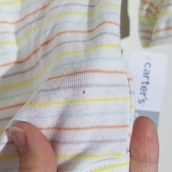 NWT Carter's Bear Onesie Bodysuit and Bib 3m - Picture 3 of 6